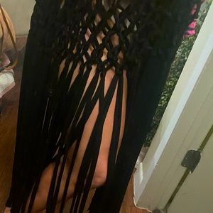 Black Pareo beachwear